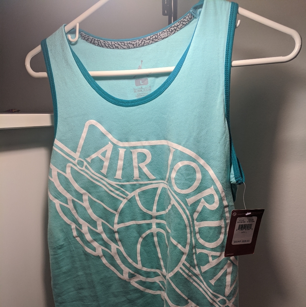 Jordan Tank Top Blue Youth (12-13yrs)